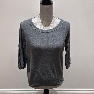 Wilfred quarter sleeve sweater with silk and cashmere